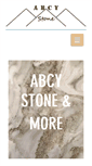 Mobile Screenshot of abcystone.com